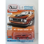 Auto World 1:64 Ford Mustang Mach 1 1973 medium copper poly
